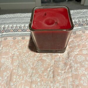 PartyLite Red Candle Holder Accents
